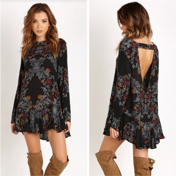 Free People Dresses & Skirts - Free People Smooth Talker Floral Tunic Dress